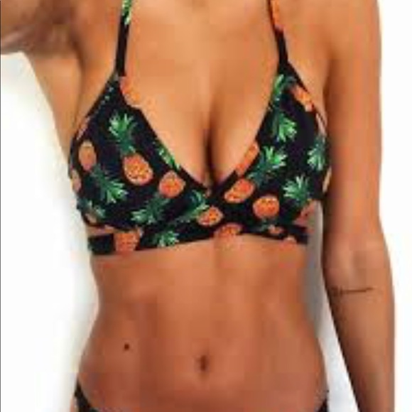 cupshe pineapple bikini